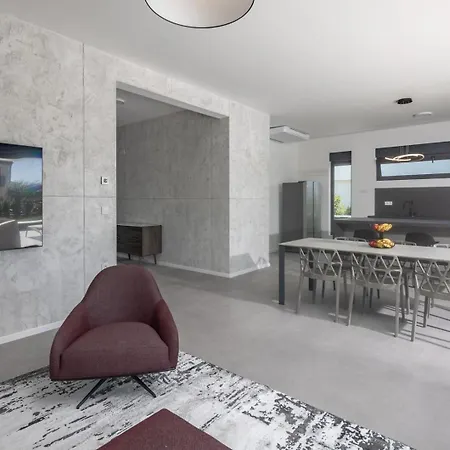 Villa New! Luxury Epic 3 - 50 M2 Heated Pool Jursici